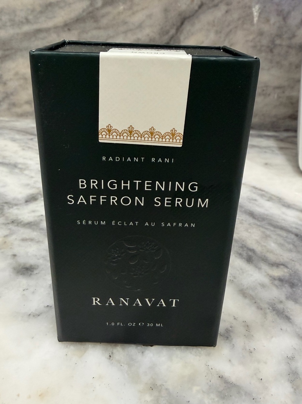 Ranavat Radiant Rani Brightening Saffron Serum - Black